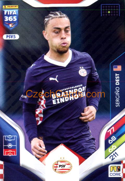 Sergiño Dest 2026 Panini Adrenalyn #PSV5