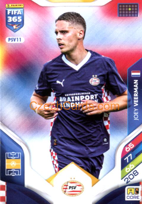 Joey Veerman 2026 Panini Adrenalyn #PSV11