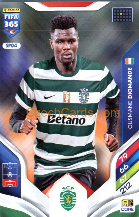 Ousmane Diomande 2026 Panini Adrenalyn #SPO4