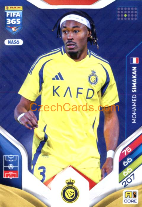 Mohamed Simakan 2026 Panini Adrenalyn #NAS6