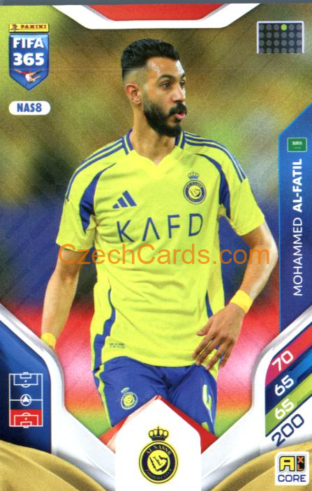 Mohamed Al-Fatil 2026 Panini Adrenalyn #NAS8