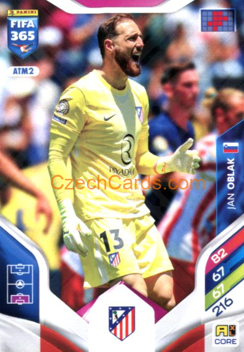 Jan Oblak 2026 Panini Adrenalyn #ATM2