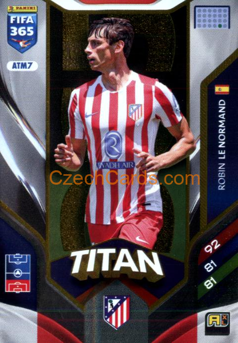 Robin Le Normand 2026 Panini Adrenalyn #ATM7