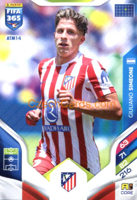 Giuliano Simeone 2026 Panini Adrenalyn #ATM14
