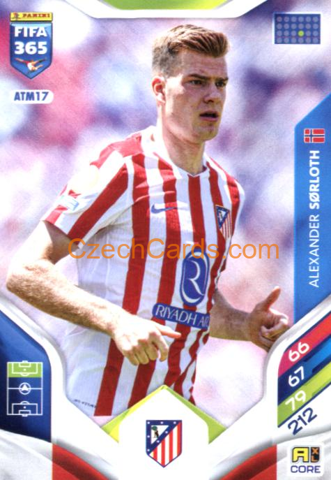 Alexander Sørloth 2026 Panini Adrenalyn #ATM17