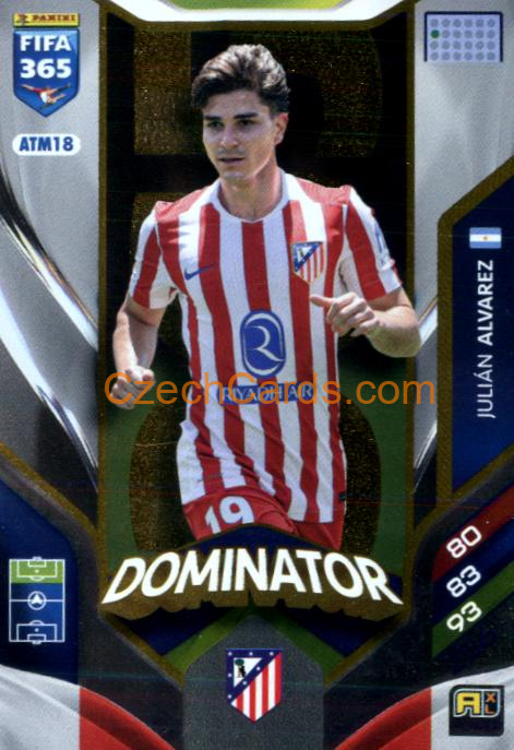 Julián Alvarez 2026 Panini Adrenalyn #ATM18