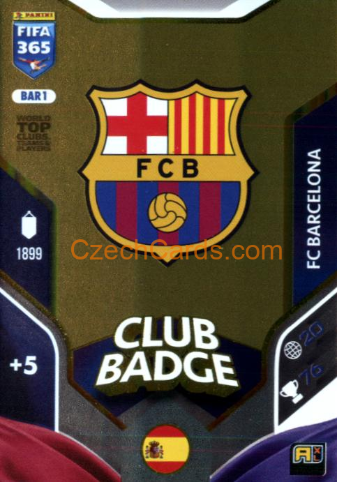Club Badge FC Barcelona 2026 Panini Adrenalyn #BAR1