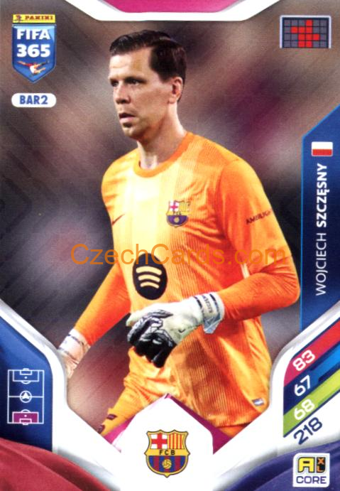 Wojciech Szczesny 2026 Panini Adrenalyn #BAR2
