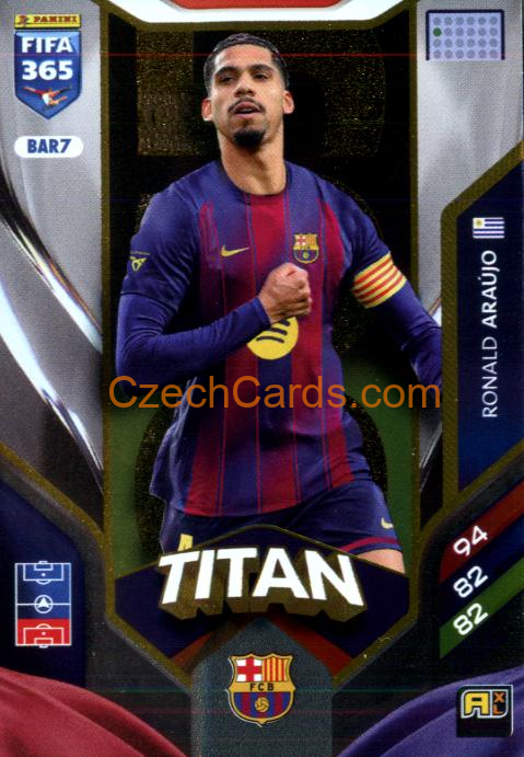 Ronald Araújo 2026 Panini Adrenalyn #BAR7