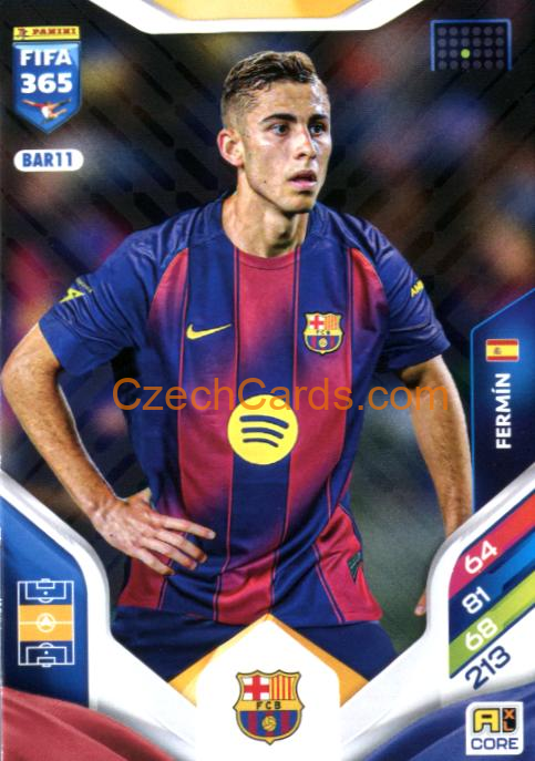 Fermín 2026 Panini Adrenalyn #BAR11