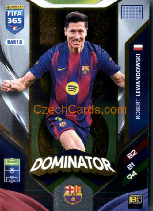 Robert Lewandowski 2026 Panini Adrenalyn #BAR18