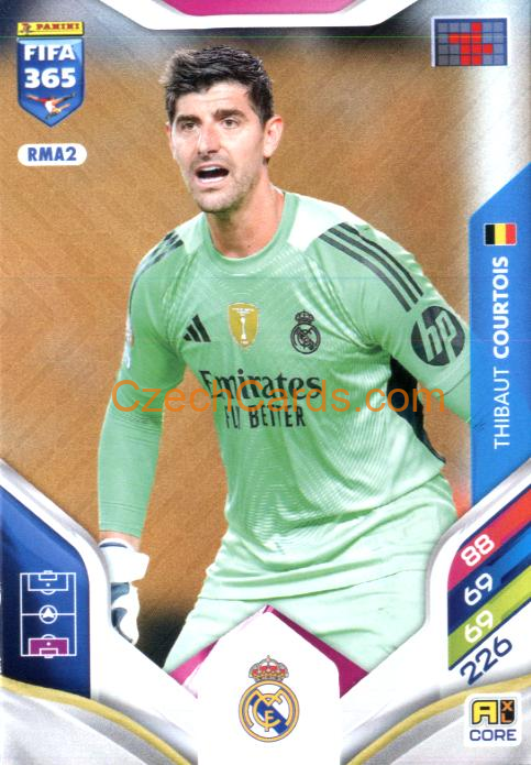 Thibaut Courtois 2026 Panini Adrenalyn #RMA2
