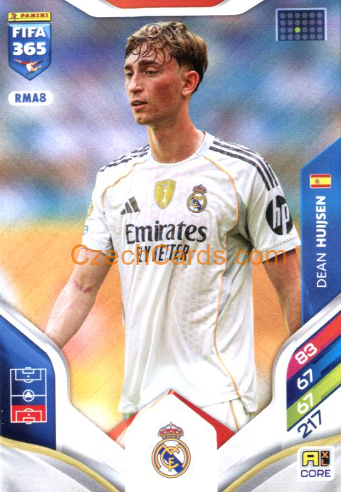 Dean Huijsen 2026 Panini Adrenalyn #RMA8