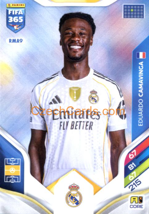 Eduardo Camavinga 2026 Panini Adrenalyn #RMA9