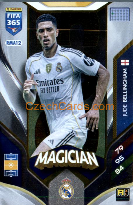 Jude Bellingham 2026 Panini Adrenalyn #RMA12