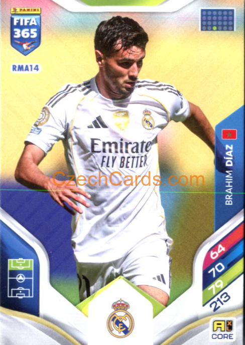 Brahim Díaz 2026 Panini Adrenalyn #RMA14