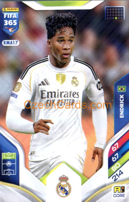Endrick 2026 Panini Adrenalyn #RMA17