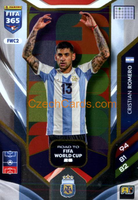 Cristian Romero 2026 Panini Adrenalyn #FWC2