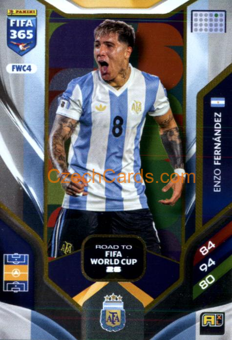 Enzo Fernández 2026 Panini Adrenalyn #FWC4