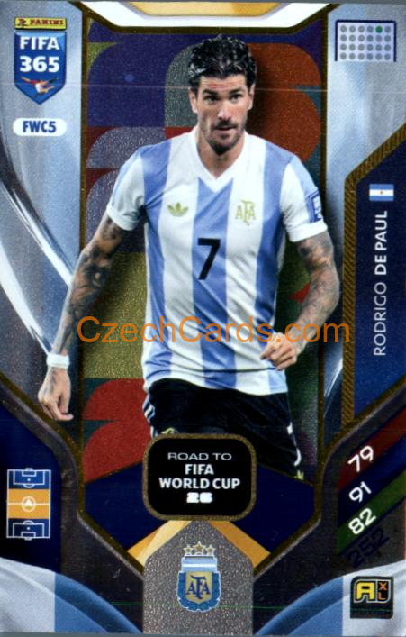 Rodrigo De Paul 2026 Panini Adrenalyn #FWC5