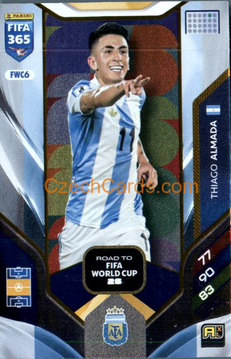 Thiago Almada 2026 Panini Adrenalyn #FWC6