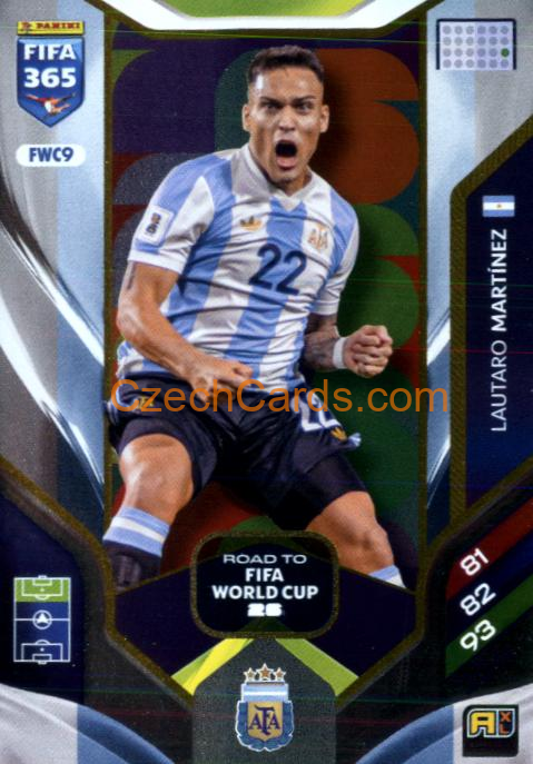 Lautaro Martínez 2026 Panini Adrenalyn #FWC9
