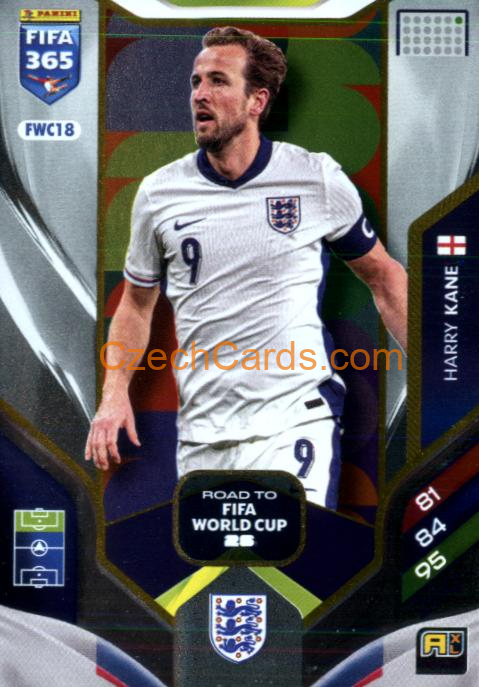 Harry Kane 2026 Panini Adrenalyn #FWC18
