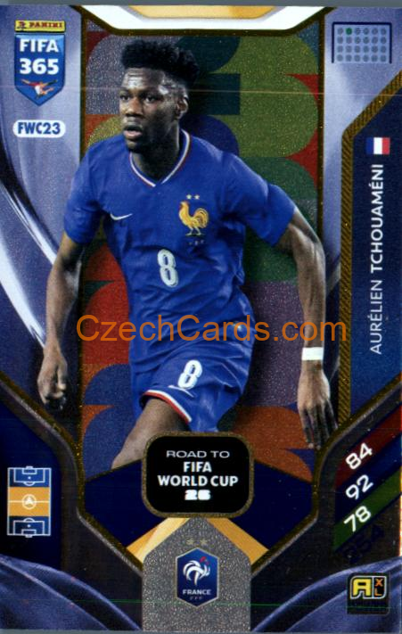 Aurélien Tchouaméni 2026 Panini Adrenalyn #FWC23