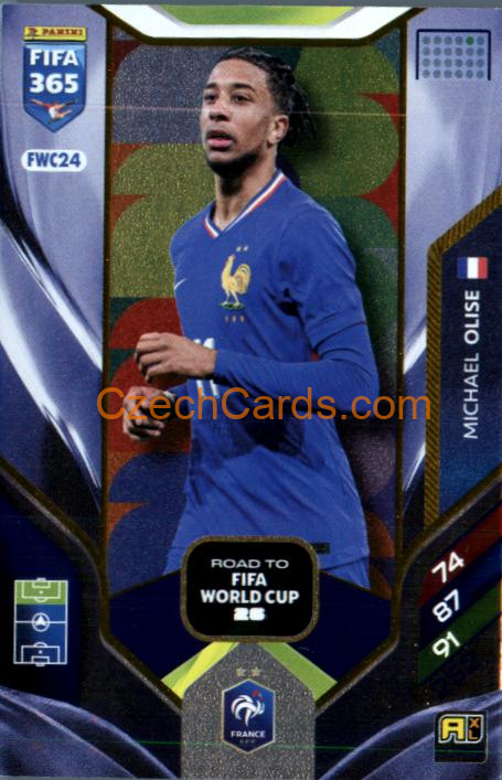 Michael Olise 2026 Panini Adrenalyn #FWC24