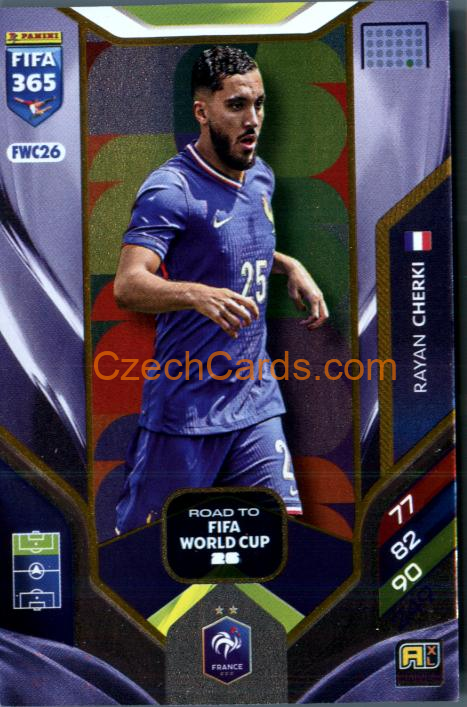 Rayan Cherki 2026 Panini Adrenalyn #FWC26