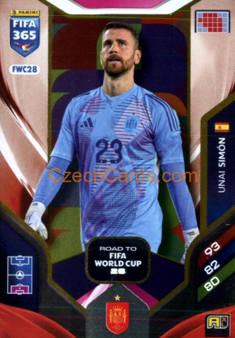 Unai Simón 2026 Panini Adrenalyn #FWC28