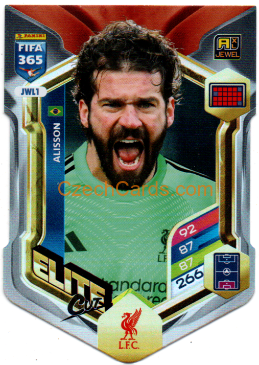 Alisson 2026 Panini Adrenalyn #JWL1