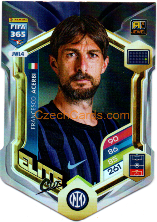 Francesco Acerbi 2026 Panini Adrenalyn #JWL4