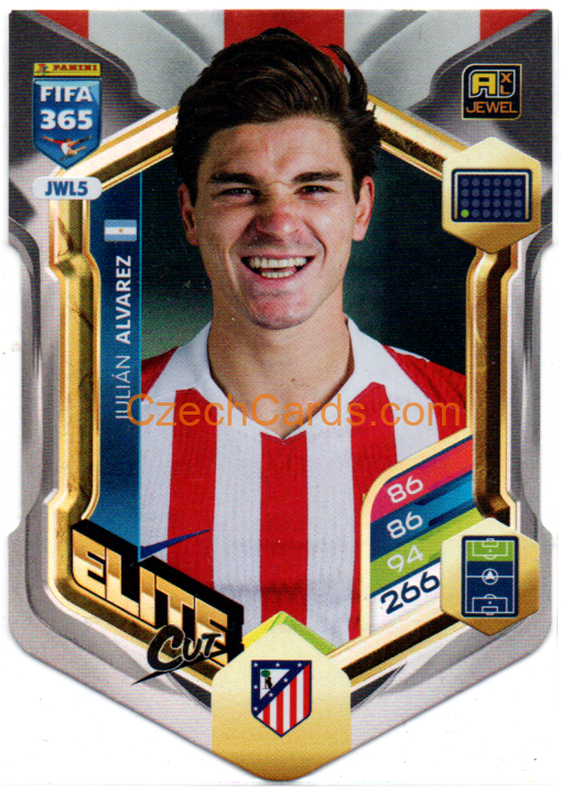 Julián Alvarez 2026 Panini Adrenalyn #JWL5