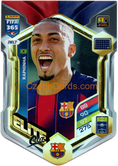 Raphinha 2026 Panini Adrenalyn #JWL7