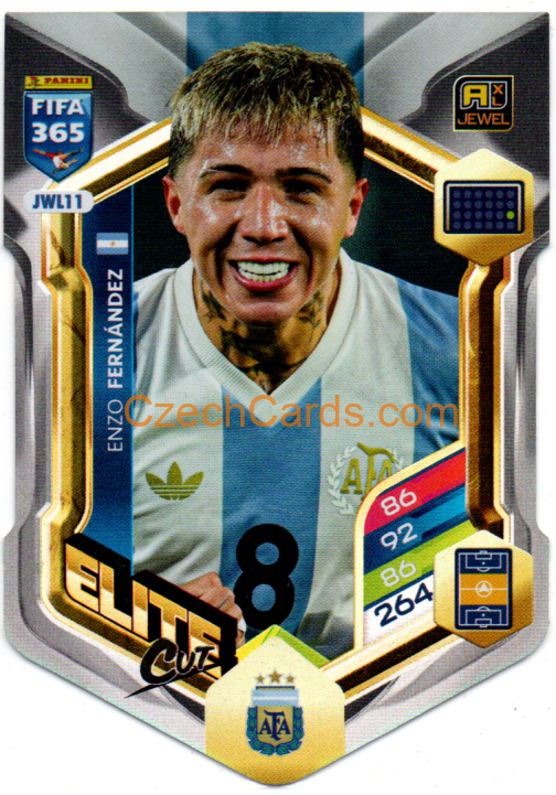 Enzo Fernández 2026 Panini Adrenalyn #JWL11
