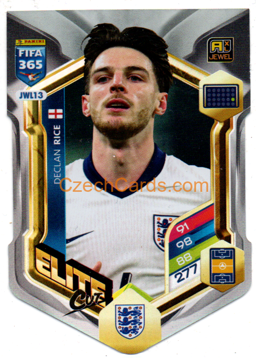 Declan Rice 2026 Panini Adrenalyn #JWL13