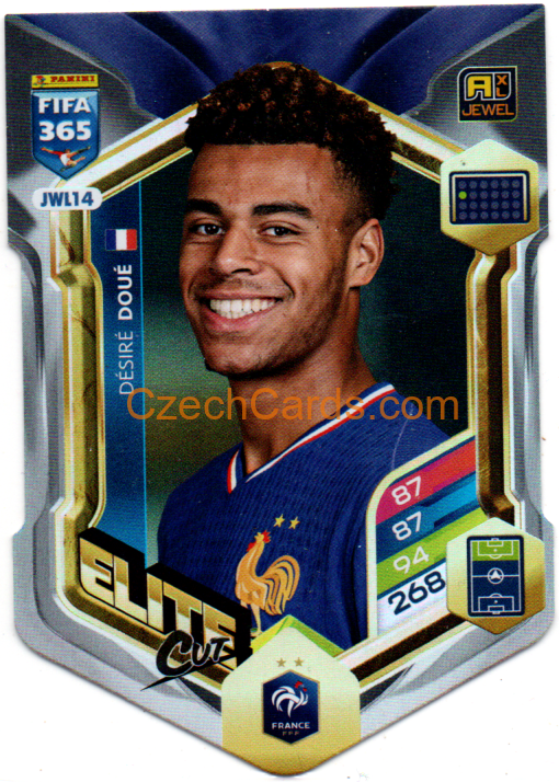 Désiré Doué 2026 Panini Adrenalyn #JWL14