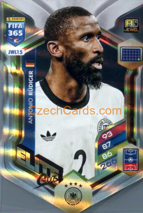 Antonio Rüdiger 2026 Panini Adrenalyn #JWL15