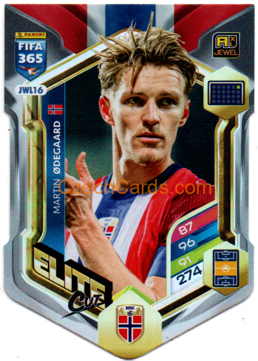 Martin Ødegaard 2026 Panini Adrenalyn #JWL16