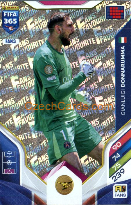 Gianluigi Donnarumma 2026 Panini Adrenalyn #FAN3