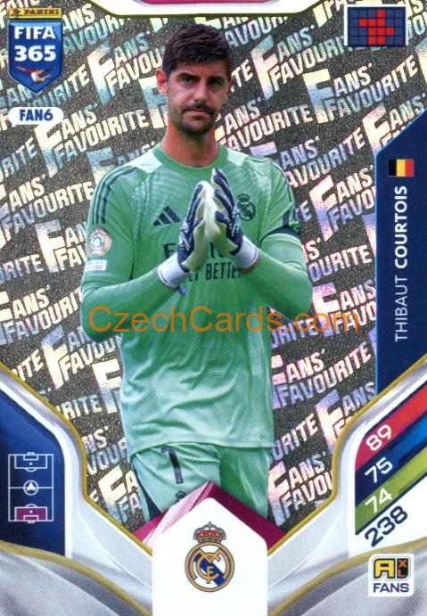 Thibaut Courtois 2026 Panini Adrenalyn #FAN6