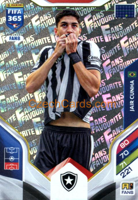 Jair Cunha 2026 Panini Adrenalyn #FAN8