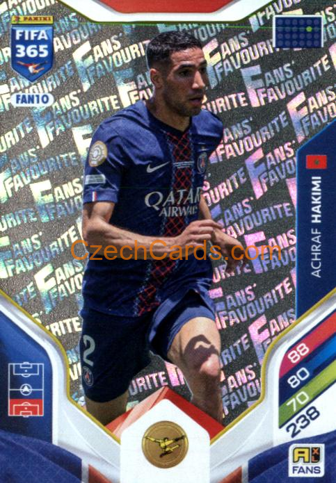 Achraf Hakimi 2026 Panini Adrenalyn #FAN10