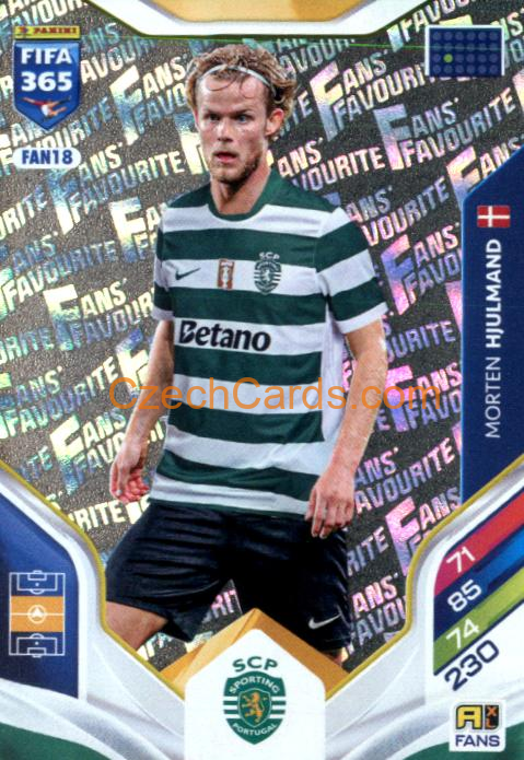 Morten Hjulmand 2026 Panini Adrenalyn #FAN18