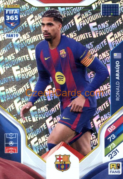 Ronald Araújo 2026 Panini Adrenalyn #FAN19