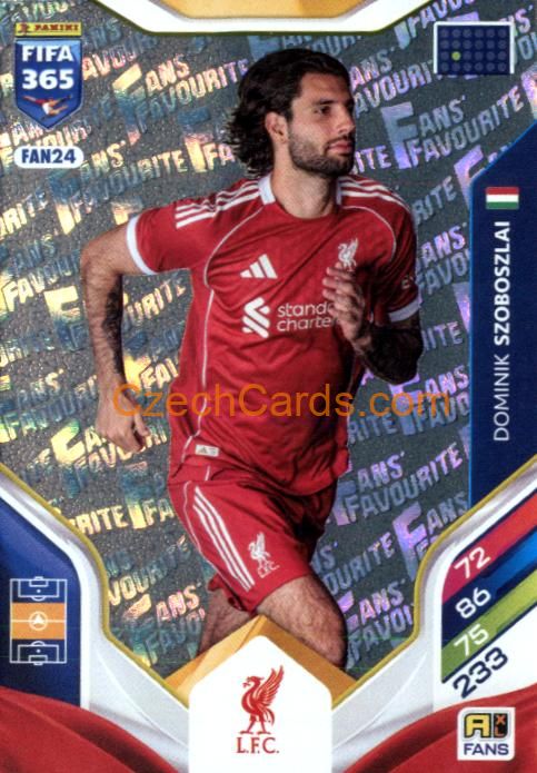 Dominik Szoboszlai 2026 Panini Adrenalyn #FAN24