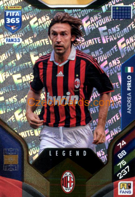 Andrea Pirlo 2026 Panini Adrenalyn #FAN33