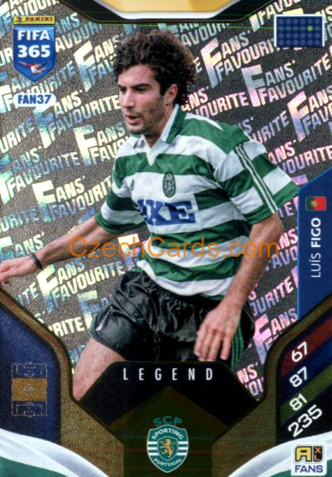 Luís Figo 2026 Panini Adrenalyn #FAN37
