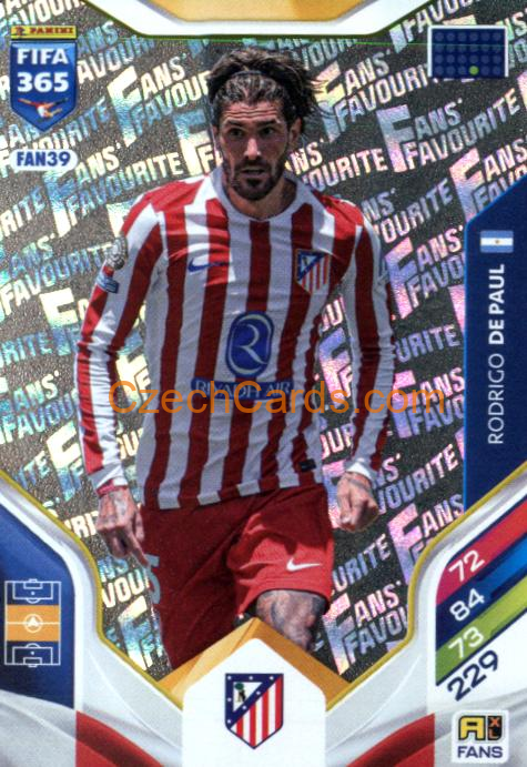 Rodrigo De Paul 2026 Panini Adrenalyn #FAN39